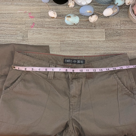 Dickies women’s relaxed chino cargo pant- size 10 - Picture 9 of 11